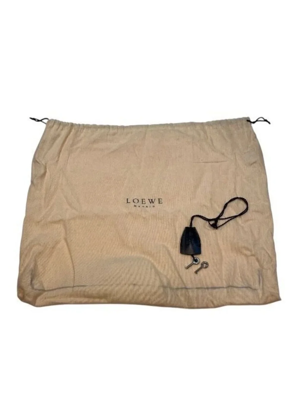 Loewe Anagram Logo Business Briefcase